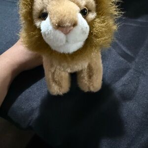 Cuddly Brown Lion Plush Toy with Fluffy Mane